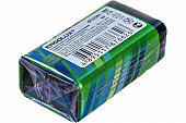 Элемент питания Ergolux 6F22SR1 9В 6F22 SR1 12443  ЩЕЛОЧНАЯ