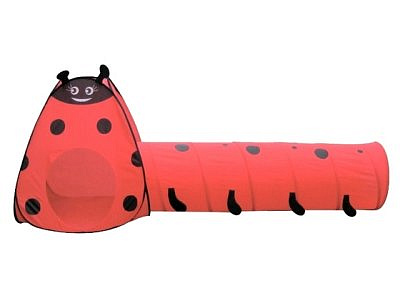 Домик с трубкой "Божья коровка"