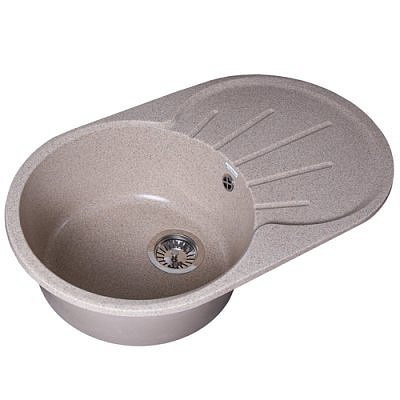 Мойка для кухни GranAlliance G-32 740х460мм цвет песок 