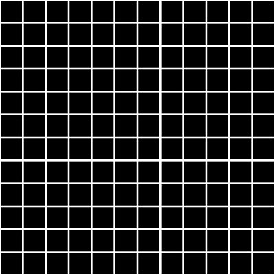 Темари черный матовый мозаика 20071N  29,8*29,8