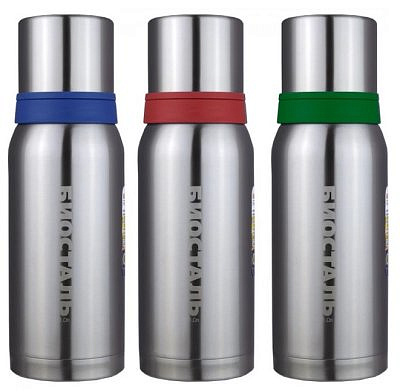 Термос 1л "BIOSTAL-охота" узкая горлов., 2 чашки