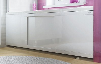 Экран под ванну Crystal 1,7м МДФ белый купе