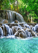 Фотообои Хрустальные водопады 200*270 камушек
