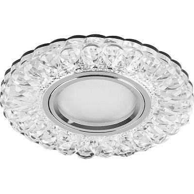 Светильник точечный Feron CD938 прозрачный хром G5.3