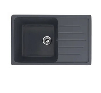 Мойка для кухни Ulgran U-400 750х495мм антрацит (343)  Ulgran