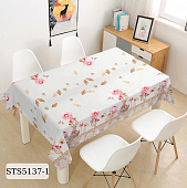 Клеенка столовая 5137-1 STS Ткань с ПВХ покрытием 1,37*20м
