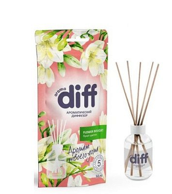 DIFF Диффузор FLOWER BOUQUET Букет цветов 50 мл