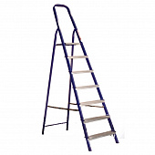 Стальная стремянка выс.1,45м./макс.3,55м, 7 ступ.