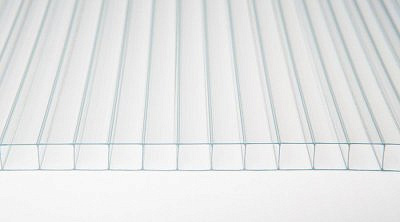 Поликарбонат Прозрачный GROSS-PC 4,0мм (6м) 0,8кг/м2