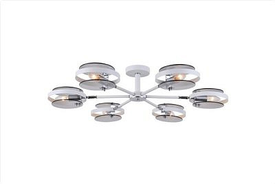 Люстра Elocuente 74525-6 White, 6xE14/40W (85*85*18)