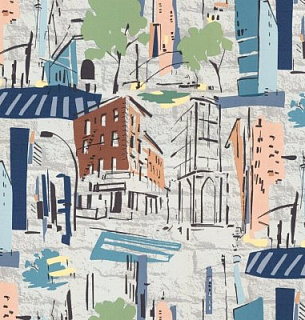 Обои Eurodecor "ORNAMY" 8056-11 Town 1,06*10м