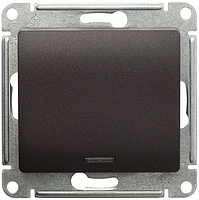 Механизм выключателя 1-клавиша с подсветкой шоколад SchE GSL000813