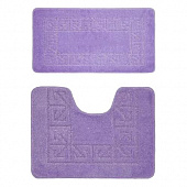 КоврикBANYOLIN из 2-шт.55*90м.сирень