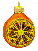 Елочное украшение "Апельсин", в подарочной упаковке, h-6 см ФУ-61105
