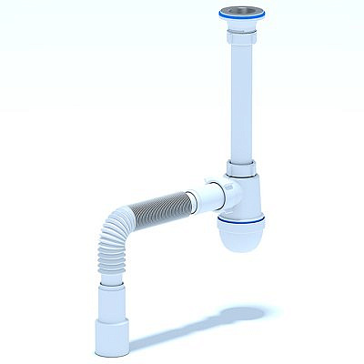 Сифон для раковины и биде С1015 Ани сифон 11/4*40 Aniplast 