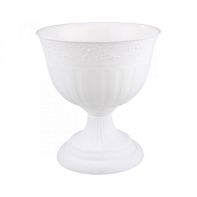 Вазон Венеция 10л белый