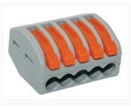 Клеммная колодка с рычагом 5-ая CМK-415 упаковка 2штуки 0,08*2,5мм²