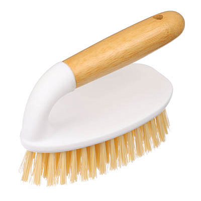 Щётка утюг VETTA для уборки пластик молочный бамбук 445-231