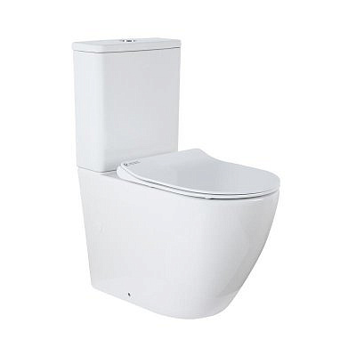 Компакт AZARIO Градо AZ-2141 безободковый с сиденьем микролифт