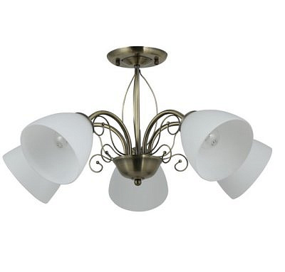 Люстра  Rivoli 9171-305  Sue 5хЕ27  40Вт модерн