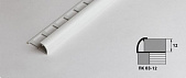 Профиль окантовочный для плитки до 12 мм белый (ПК 03-12.2700.16)