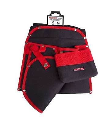 Сумка монтажника поясная с 3 отделениями REXANT 12-5603