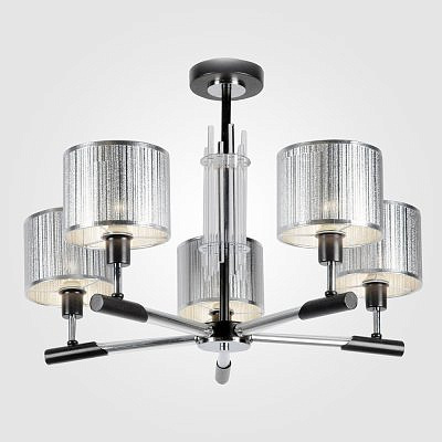 Люстра потолочная Eurosvet 60078/5 хром