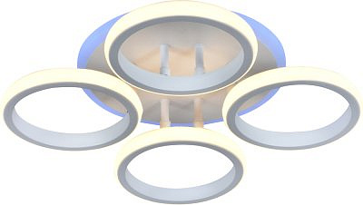 Светильник потолочный светодиодиодный с пультом 47 Вт+6,5 Вт 6050-104 Irmtrud 4000K-6000K LED