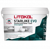 Затирочная смесь Litokol S.110 GRIGIO PERLA 1,0 кг 