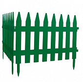 Забор декоративный "Класический",28*300 см,зеленый