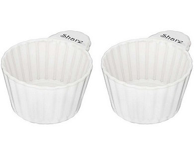 НАБОР ФОРМ ДЛЯ ВЫПЕЧКИ И СЕРВИРОВКИ BRONCO "SOUL KITCHEN" 2 ШТ 8/10*8*4,5 СМ 100мл 189-360