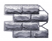 Фасадная панель БЛОК,светло-серый 