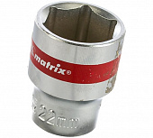 Головка торцевая 6-гранная 1/2" 22 мм MASTER MATRIX 13122