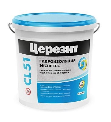 ЦЕРЕЗИТ CL 51/1,4кг Гидроизоляция эластичная (12)