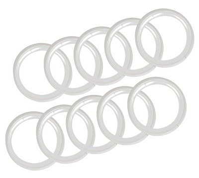 Комплект колец с бесшумных с круглым сечением СФ19-410-32 белый пиано