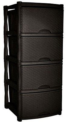 Комод универсальный Nature 4-х секционный венге