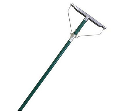 Швабра-тряпкодержатель 20см с цв ручкой