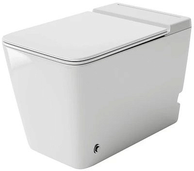 Унитаз приставной импульсный с тонкой крышкой  GR-PR5501