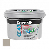Затирка CERESIT высокопрочная CE 43/2 Серый №07 (2 кг)
