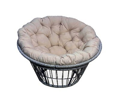 Кресло МАДРИД из веревки РОУП 80х110х95