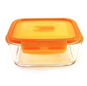 Контейнер Пюрбокс Актив Неон микс квадратный 1220мл P4567