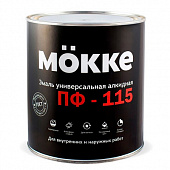 Эмаль ПФ-115 MOKKE Чёрный 2,7кг