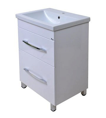 Тумба Рокард 70 напольная с 2-мя ящиками без раковины EMMY 310067