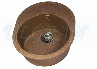 Мойка для кухни Ulgran U-403 570х465мм терракот (307)  Ulgran