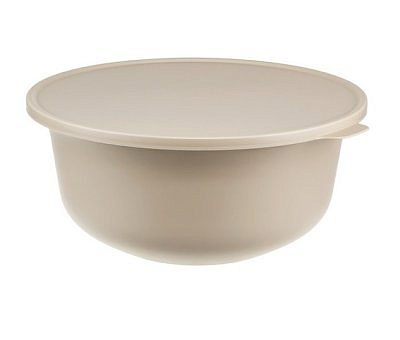 Миска ТЭСТИ 4,3л с крышкой Латте  М1364