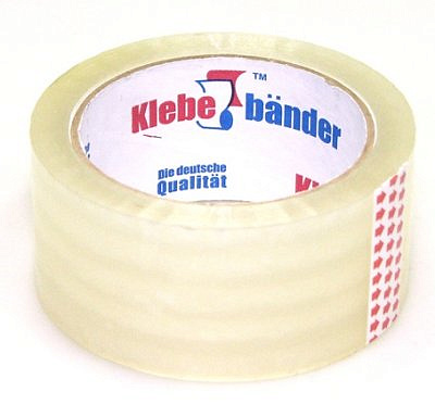 Клейкая лента 50мм*120м прозрачная 40мк Klebebander S50260P/260/36/6-114419