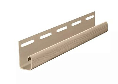J-профиль к сайдингу FINEBER слоновая кость (3.0м)