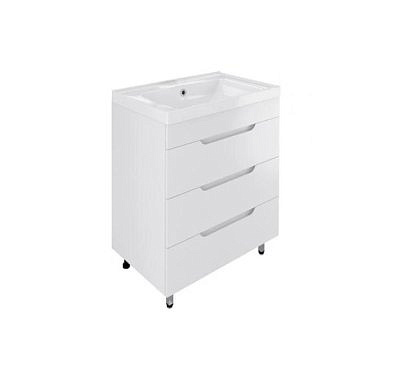 Тумба напольная MIRSANT SOHO 60 Quadro  без рак.(под рак.Fest-60) 