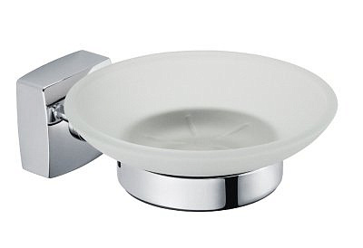 Мыльница стекло FX-61308 KVADRO