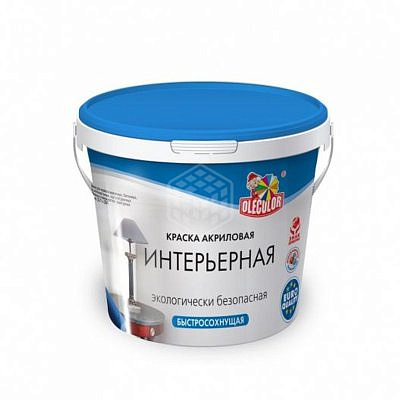 Краска ВД OLECOLOR интерьерная 7.0кг.